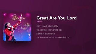 Great Are You Lord - Sinach