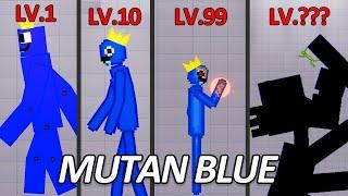 Evolution Of BLUE MUTANT - Roblox Rainbow Friends - People Playground