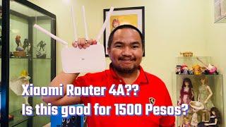 Xiaomi Router 4A (Gigabit Edition): Unboxing, Basic Config and Range Test | JK Chavez