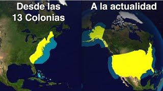 ¿Por qué Estados Unidos es tan Absurdamente Enorme? Historia Territorial de EEUU