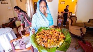 Huge Platter of Sri Lankan Food - ONCE IN A LIFETIME Family Meal in Colombo, Sri Lanka!