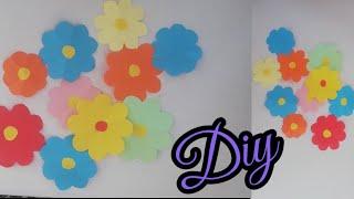 Easy flower making || How to make a beautiful Paper flower it is very easy to make #diy#paperflower