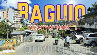 Driving in the City of Pines, Baguio City, Philippines | Cordillera Administrative Region | 4K HDR