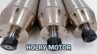 Water cooled spindle motor - HOLRY MOTOR