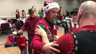 Ugly Sweater Mannequin Challenge at Hampton Roads Church Christmas Bash