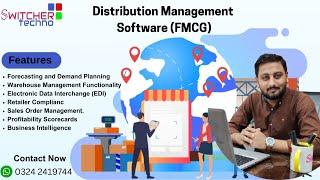 Distribution Management Software FMCG with Accounting and Inventory System 2023