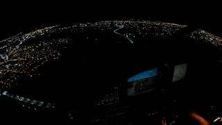 An arrival at night in SBCY