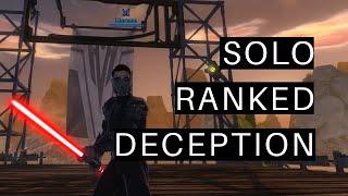 Solo Ranked Deception Assassin - SWTOR PvP