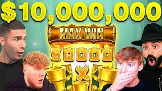 $10 MILLION MAX WINS (Ayezee, Juicy Slots, Roshtein, Foss)