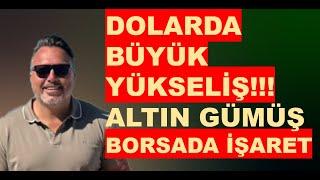 Dolar da BÜYÜK YÜKSELİŞ ne zaman başlayacak? | Altın | Gümüş alınır mı? | Borsa da İŞARET!!