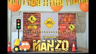 Construction themed party by Party Dish- Event Styling