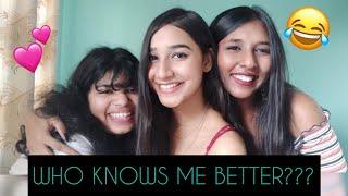 WHO KNOWS ME BETTER??!! | Rashi Shrivastava