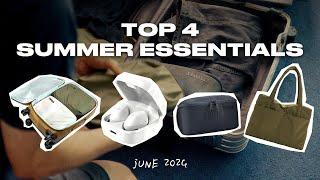 Top 4 Essentials For Summer 2024