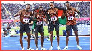 EPIC Kenya's 4x400M Relay FINAL|African Games ACCRA.