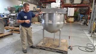 www.champtrading.com showing Groen 100 gallon agitated kettle