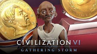 [문명6] 간디로 전세계 불가사의 지으면서 외교패왕이 되어보자 (Sid Meier's Civilization® VI: Gathering Storm)