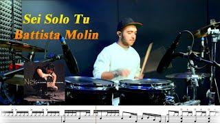 Nek - Sei Solo Tu / Battista Molin (Drum Cover)