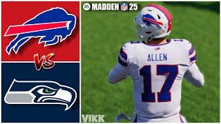 Bills vs Seahawks Week 8 Simulation (Madden 25 PS5)