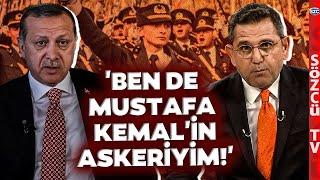 Erdoğan Kılıç Çeken Teğmenleri Hedef Aldı! Fatih Portakal'dan Unutulmayacak Sözler Geldi!