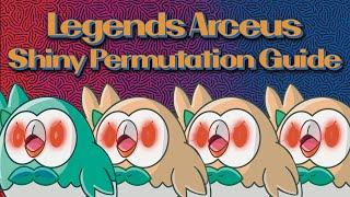 The Best Way to Hunt Shiny Alpha Pokémon! - Legends: Arceus Massive Mass Outbreak Permutation Guide