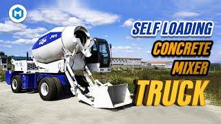 Self Loading Concrete Mixer Truck | Concrete Truck Suppliers | AIMIX GROUP