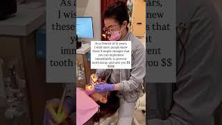 Three simple changes can save you so much  money. #dentist #dentalwork #cavities #oralhygiene