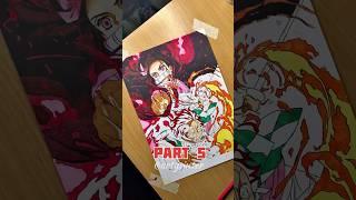 Mesmerizing Tanjiro & Nezuko Art in Alcohol Markers – Step-by-Step!️#sketch #demonslayer #shorts