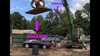 SMASHING Random Items from the Scrap Yard!