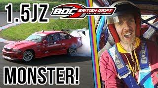 BRUTAL 1.5JZ Monster BMW E36 British Drift Championship - Drift My Ride Ep 31