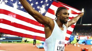 Noah Lyles Wins Zurich Diamond League in Dominant Fashion.