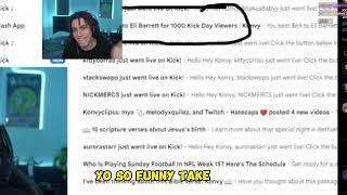 ADIN ROSS REACTS TO KONVY VIEWBOTTING AND GETTING EXPOSED #adin #konvy #kickstreaming