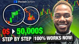 50,000$ from ZERO! SAFE + BEST Trading Strategy for Binary Options. Pocket Option trading strategy