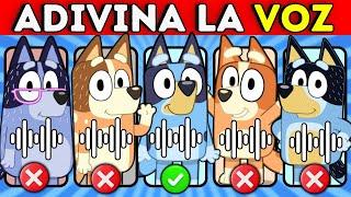 Adivina 19 Personajes De BLUEY️Adivina La VozBanditBlueyBingo️Pom PomSocksChilly️