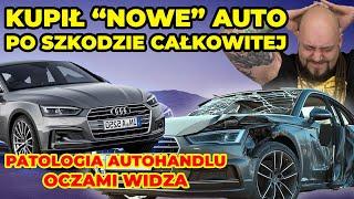 Wydał oszczędności ŻYCIA! Na AUTO po SZKODZIE CAŁKOWITEJ! Patologie autohandli OCZAMI WIDZA!