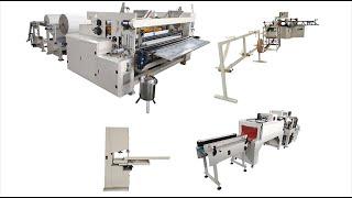 Semi automatic glue lamination maxi roll paper making machine production line