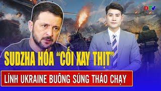 Thời sự Quốc tế tối 12/3:Nga chốt sổ Sudzha, lính Ukraine buông súng, liều chết vượt sông thoát thân