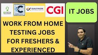 WFH Testing Jobs | Manual Testing| Fresher Jobs| Rd Automation Learning