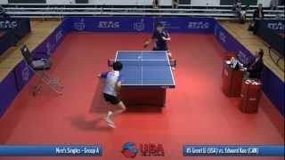 Men's Singles Prelims: Grant Li vs. Edward Kuo - 2012 North American Championships