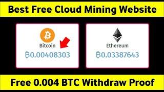 Free Bitcoin Mining Site 2024 | Free Cloud Mining Website | Earn Free $20 Daily Without Investment