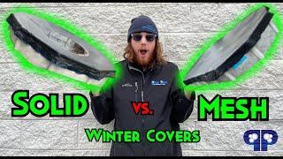 SOLID VS MESH WINTER POOL COVERS - WHAT YOU NEED TO KNOW