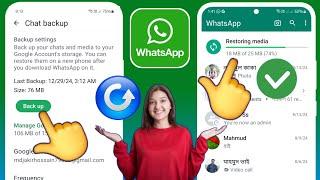 Como recuperar mensagens antigas apagadas do WhatsApp (novo processo 2025) ||