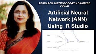 Artificial Neural Network (ANN) Using R Studio(artificial neural network ann using r studio)(ANN)