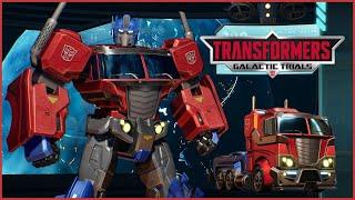 Transformers Galactic Trials Optimus Prime Rookie Trial