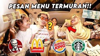 PESAN MENU MAKANAN TERMURAH!! MBAKNYA BINGUNG!! wkwkwk