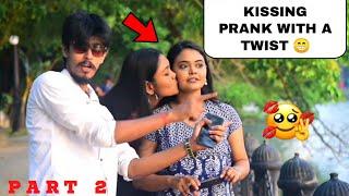 kissing Prank with a Twist Part 2 | Epic Reactions | YouTube Jokers