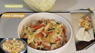 Cabbage is not meant for salad! Try this fried Cabbage sauce and thank me later