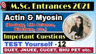 MSc Zoology etc Preparation |MSc Life Science Exam 2021 #msczoology #msclifescience #mscentrance2021