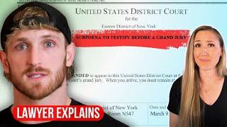This Is the Evidence Logan Paul Was Panicking About | LAWYER EXPLAINS