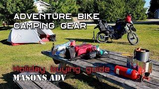 My camping gear essentials | Masons ADV | KLR 650