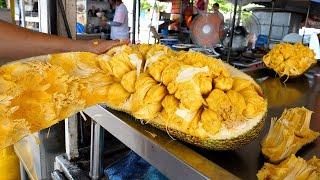 신박한 잭푸르트 튀김 - 말레이시아 페낭 길거리음식 Amazing Jackfruit Fries - Penang Street Food, Malaysia